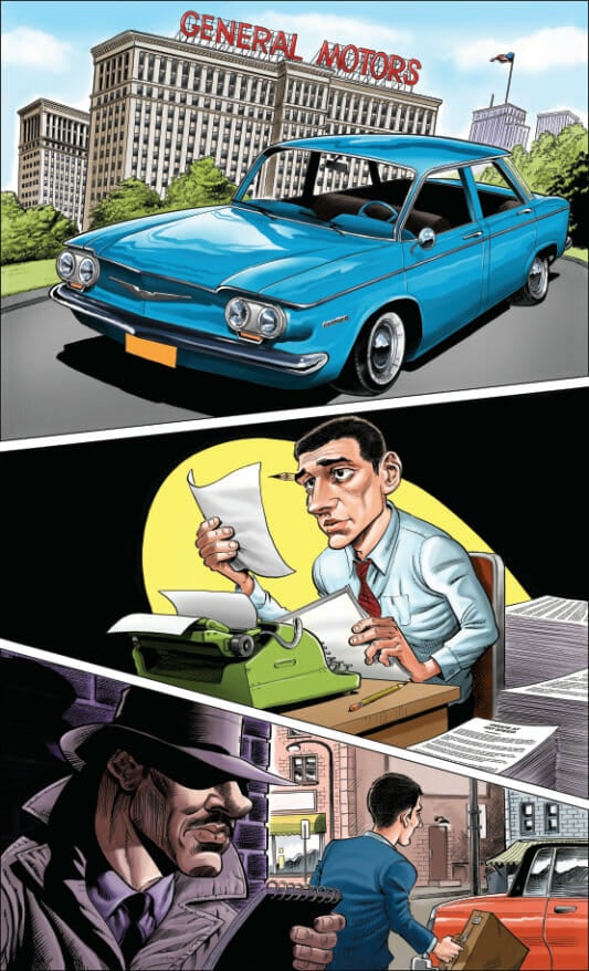 Illustration of Nader v General Motors case